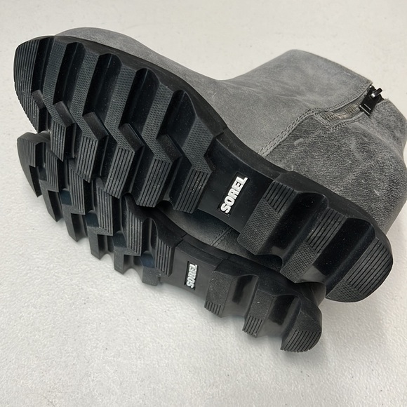 SOREL | Joan of Arctic Wedge III Zip (Quarry and Black) - Picture 9 of 10